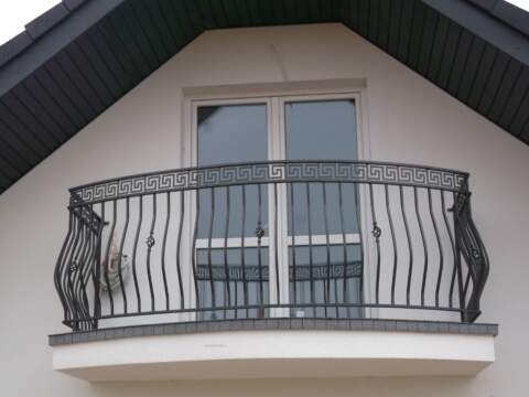 Balustrada balkonowa wzór grecki 13