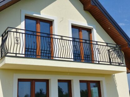 Balustrada  balkonowa ozdobna