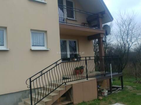 BALUSTRADY BALKONOWE ZEWNĘTRZNE REALIZACJA ŁUKÓW