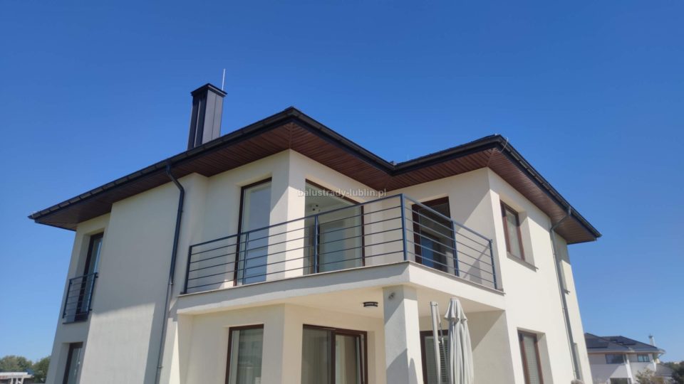 Balustrada balkonowa nowoczesna