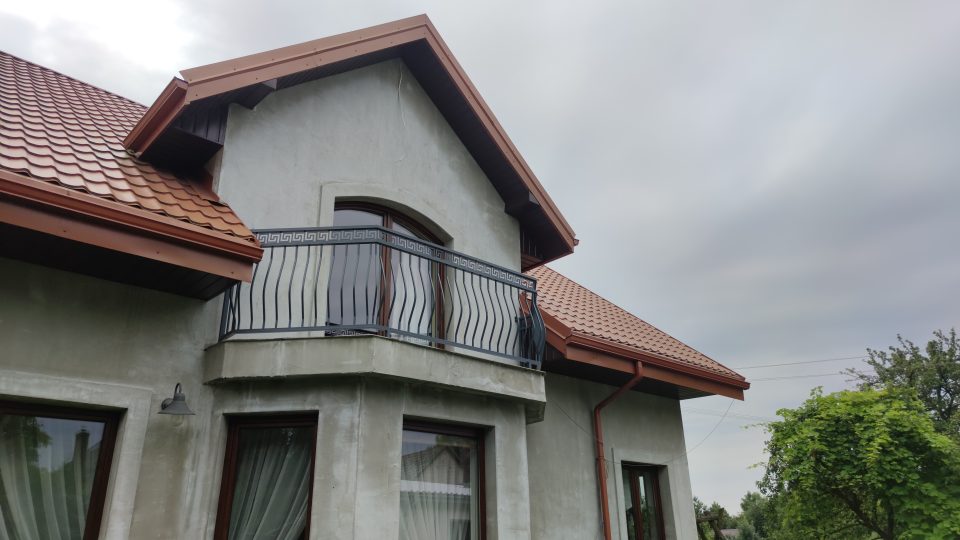 Balustrada balkonowa wzór grecki