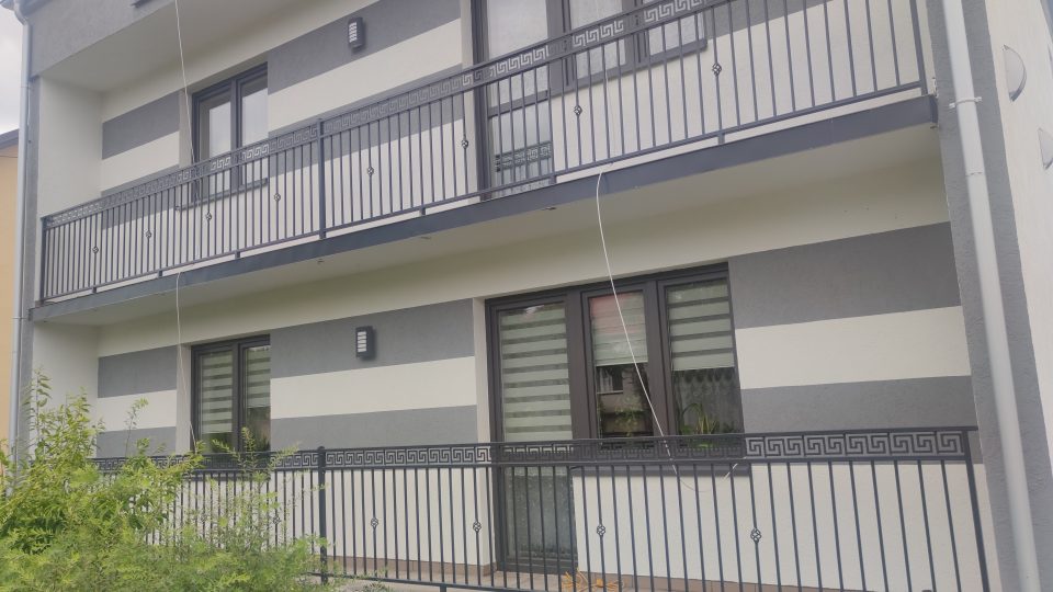 Balustrada balkonowa wzór grecki