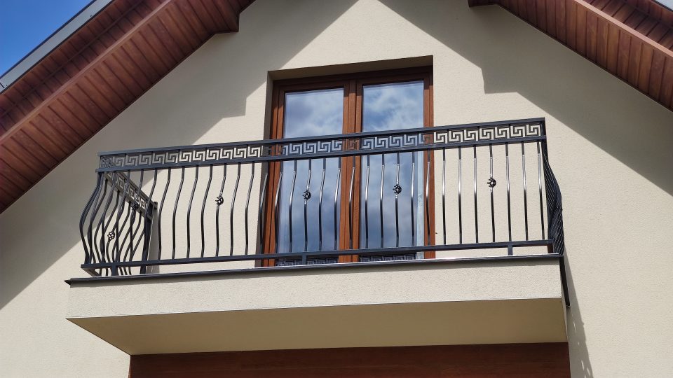 Balustrada balkonowa wzór grecki