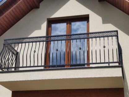 Balustrada balkonowa wzór grecki