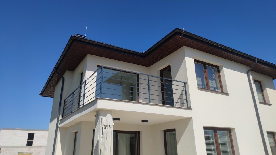 Balustrada balkonowa nowoczesna