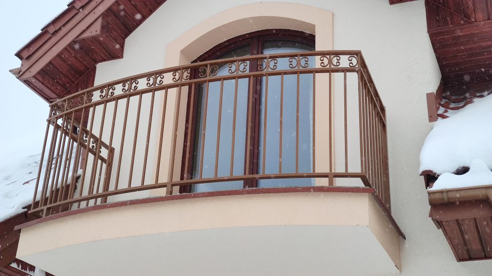 Balustrada balkonowa ozdobna
