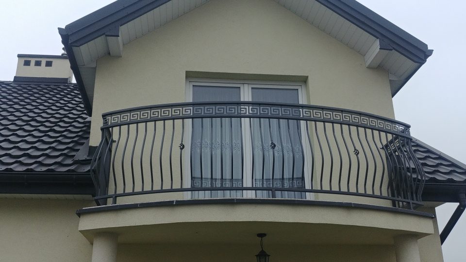 Balustrada balkonowa wzór grecki