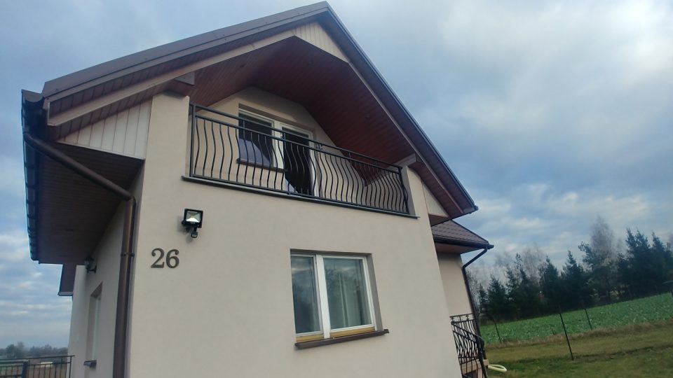 Balustrada balkonowa ozdobna