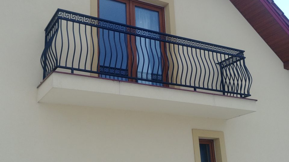 Balustrada balkonowa wzór grecki