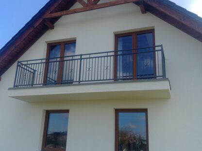 Balustrada balkonowa ozdobna