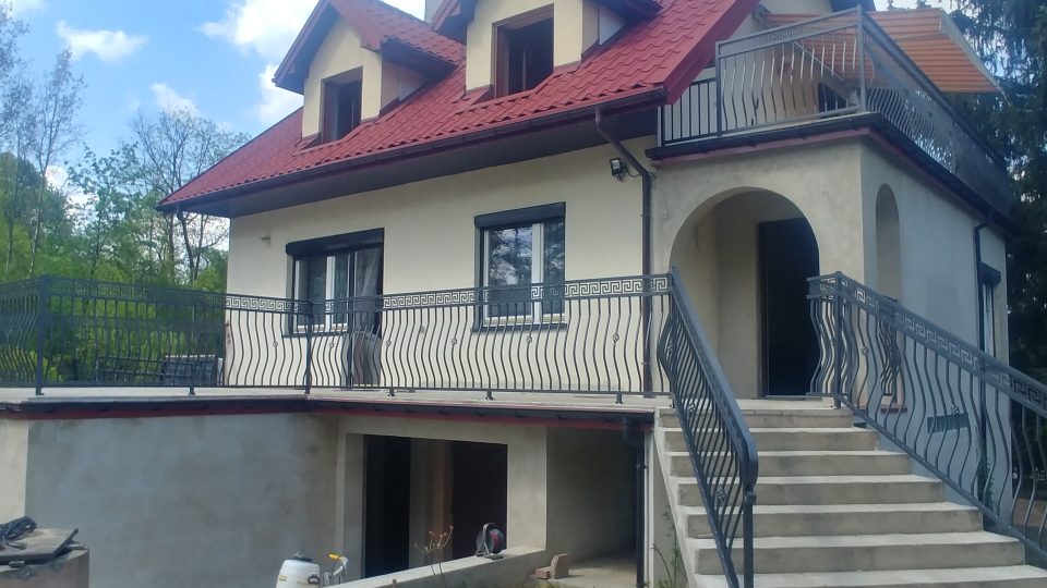 Balustrada balkonowa wzór grecki