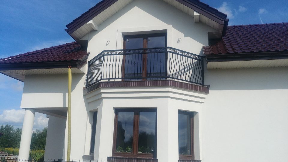 Balustrada balkonowa wzór grecki