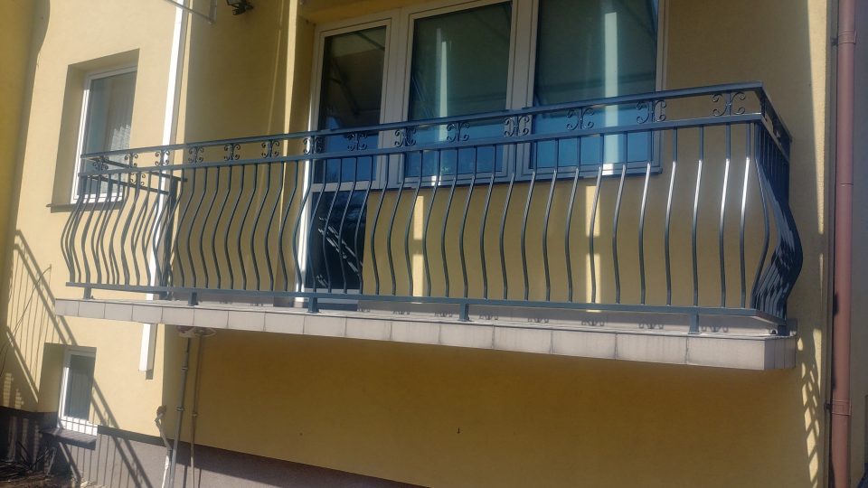 Balustrada balkonowa ozdobna