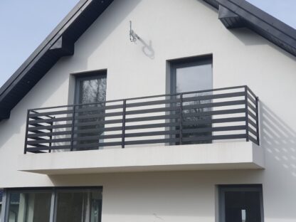 Balustrada balkonowa panelowa