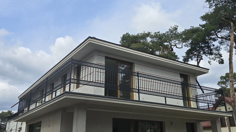 Balustrada balkonowa wzór grecki