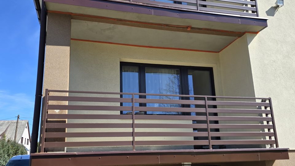 Balustrada balkonowa panelowa