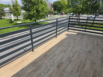 Balustrada balkonowa panelowa