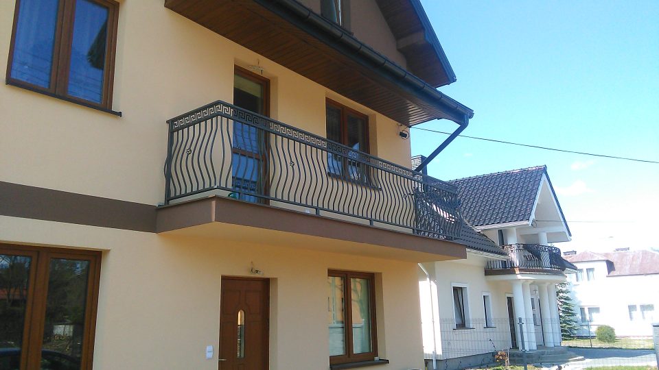 Balustrada balkonowa wzór grecki